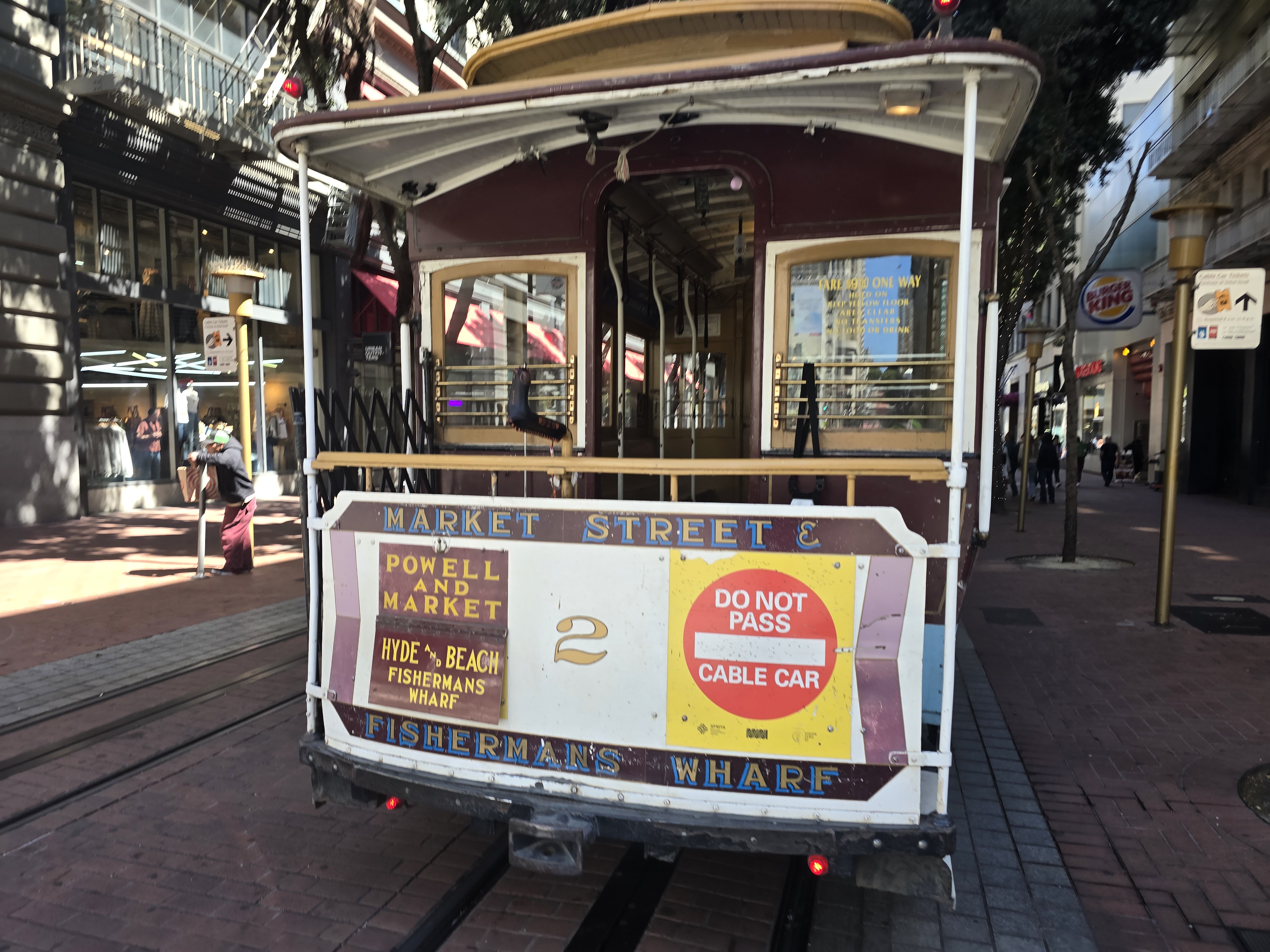 San Francisco cable car, Powell and Market line